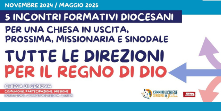 Dal 9 novembre al via 5 incontri di formazione diocesana