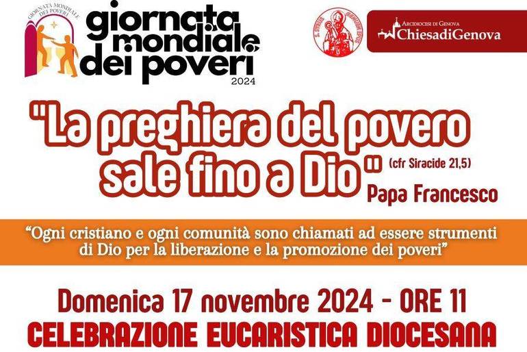 Domenica 17 novembre - VIII Giornata Mondiale dei Poveri