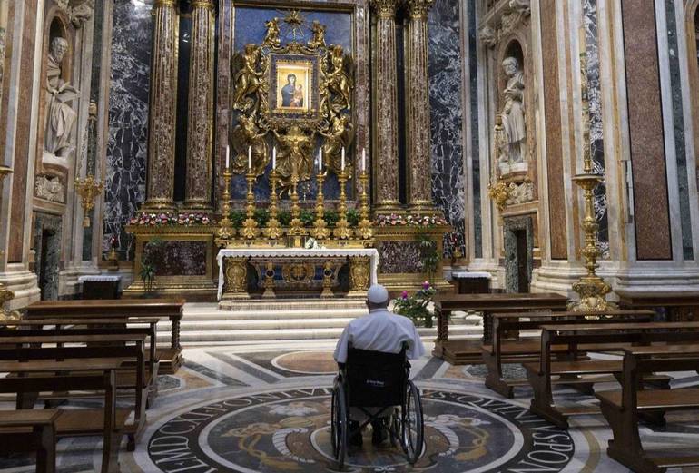 Regione Ecclesiastica Ligure, la preghiera per Papa Francesco