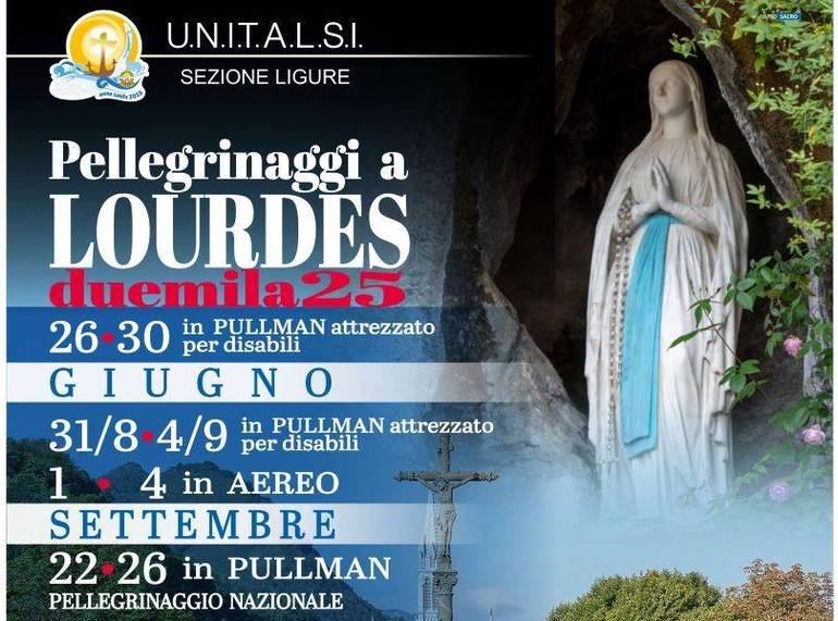 Unitalsi: ecco il programma dei pellegrinaggi giubilari a Lourdes