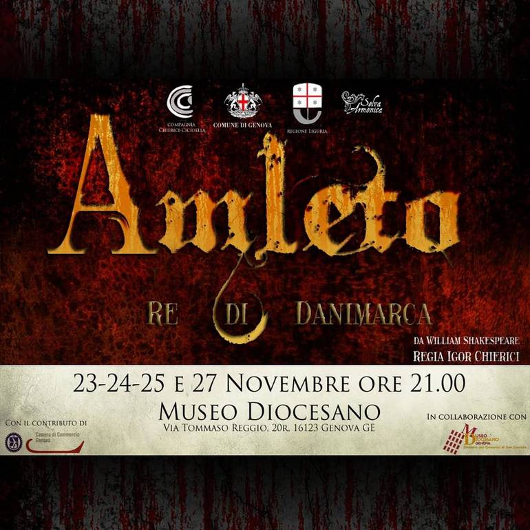 "Amleto, Re di Danimarca" al Museo Diocesano