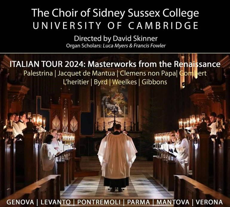 In Cattedrale "The Choir of Sidney Sussex College"