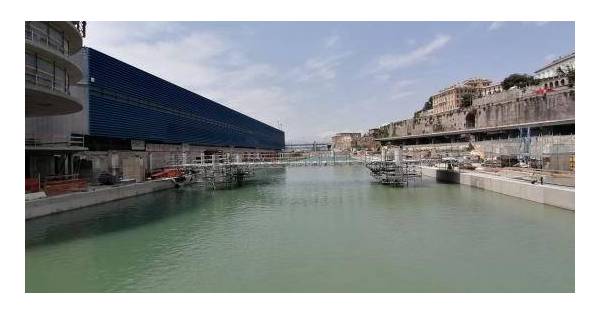 Waterfront Di Levante Completato L Allagamento Del Canale Genova E Liguria Home Il