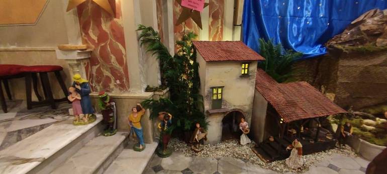 Il Presepe dei Santi Rocco e Sebastiano a Parodi Ligure